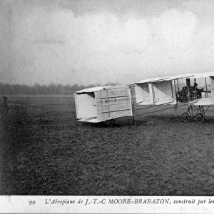 The Voisin biplane belonging to J T C Moore-Brabazon