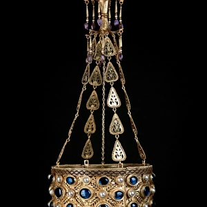 Votive crown of Recceswinth, found in the treasure of Guarra