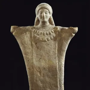 Votive statue. Greek art (5th c. BC)