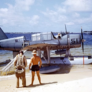 Vought OS2U-3 Kingfisher-designed as a scout to be cata