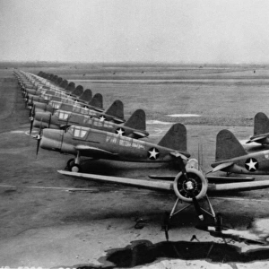 Vought OS2U Kingfisher vic of 25 (on the ground)