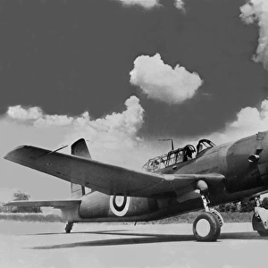 Vultee Model 72 Vengeance II taxying -RAFs AF797