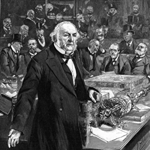 W. E. Gladstone in the House of Commons, 1894