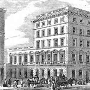 W. H. Smith Office, The Strand, London, 1856
