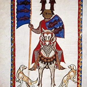 Wachsmut Von Kunzingen. Codex Manesse (ca. 1300)
