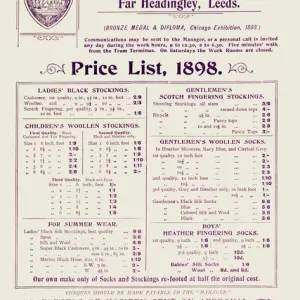 Waifs and Strays Society Leeds St Chads Price List