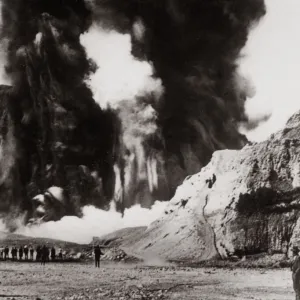 Waimangu Geyser, Rotaorua, New Zealan, c. 1900