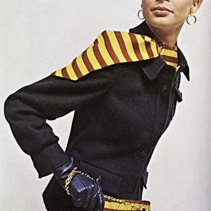 Wallis suit with Biba accessories, 1966