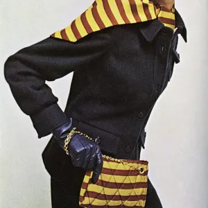 Wallis suit with Biba accessories, 1966