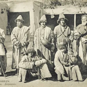 Wandering Uzbek Dervishes from Samarkand