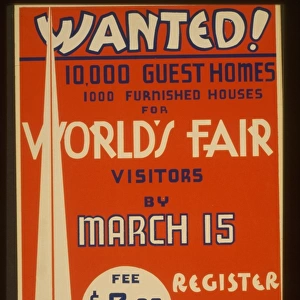 Wanted! 10, 000 guest homes, 1000 furnished houses for World