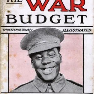 The War Budget - black British soldier