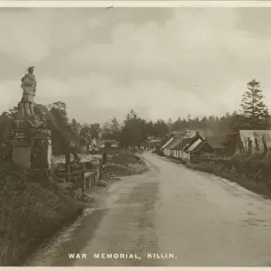 War Memorial, Dochart Road, Killin, Stirling, Loch Tay, Stirlingshire, Scotland