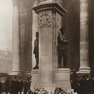 War Memorial outside the Royal Exchange