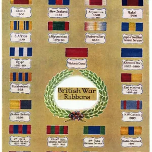 War Ribbons of the British Army, WW1