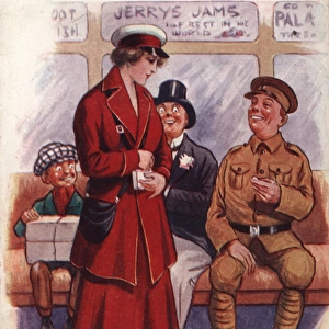 War Work for Women Tram Conductress
