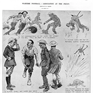 Wartime Football - Association at the Front, WWI