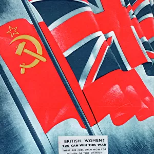 Wartime poster, Comrades in Arms
