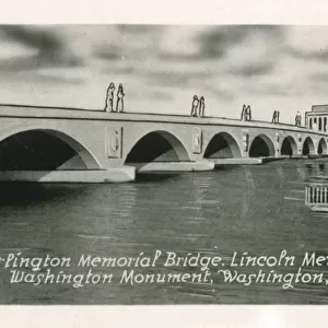 Washington DC, USA - Arlington Memorial Bridge