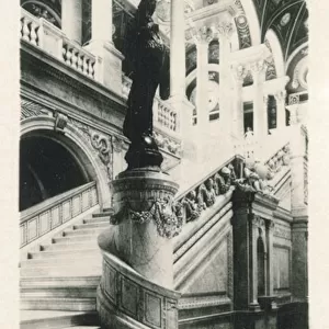Washington DC, USA - Grand Staircase - Library of Congress