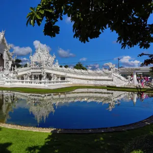 Wat Rong Khun, the White Temple, Chiang Rai, Thailand