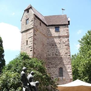 Watch tower, Eberbach, Baden Wurttemberg, Germany
