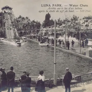 The Water Chute at Luna Park, Paris