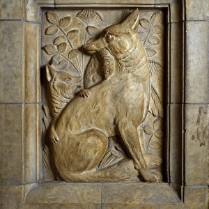 Detail from the Waterhouse building of the Natural History M