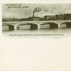 Waterloo, Iowa - USA - Melan Arch Bridge