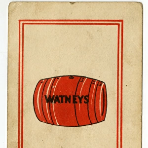 Watneys Happy Families - card back design