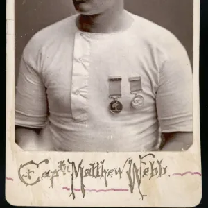 Webb / Channel / Medals Cdv