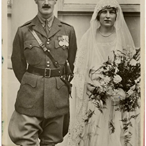Wedding of Major Evelyn Gibbs to Lady Helena Cambridge