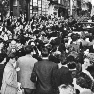 Wedding of Princess Margaret - the Going Away Wedding of Princess Margaret - the Going Away