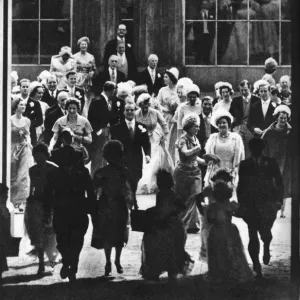 Wedding of Princess Margaret - the Going Away
