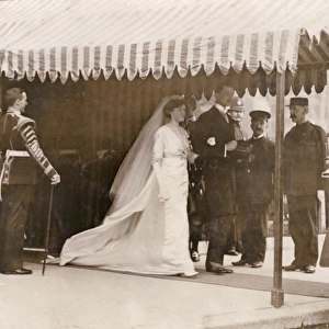 Wedding of Viscount Bury and Myee Carrington