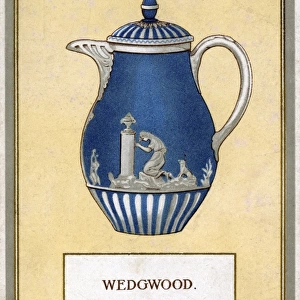 Wedgwood Jasperware covered jug