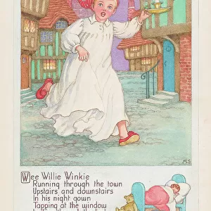 Wee Willie Winkie rhyme and picture