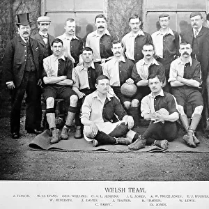 Welsh Football Team, 1895