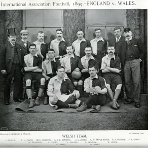 Welsh International Association Football Team, 1895