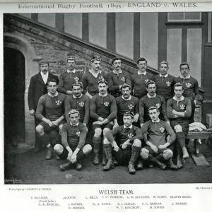 Welsh International Rugby Football Team, 1895