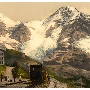 Wengern Alp Station, Eiger and Monch, Bernese Oberland, Swit