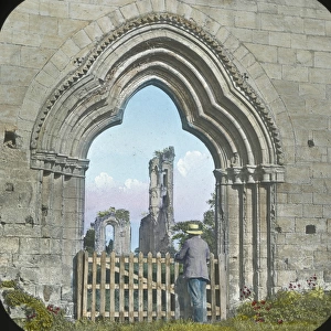 The West Doorway of Byland Abbey, Ryedale, North Yorkshire