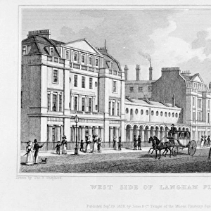 West side of Langham Place, London