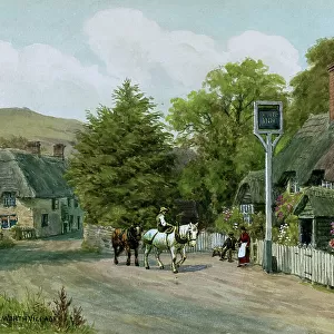 West Lulworth village, Dorset