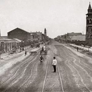 West Street, Durban, Natal, South Africa, c. 1888