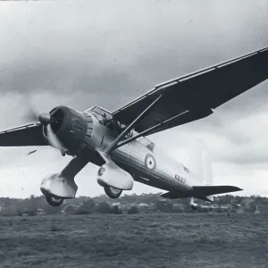 Westland Lysander taking off Westland Lysander taking off