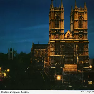 Westminster Abbey and Parliament Square, London