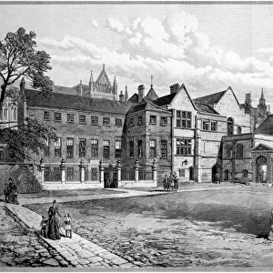 Westminster School, Little Deans Yard 1890