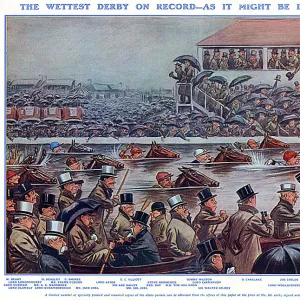 The Wettest Derby on Record by The Tout, 1927