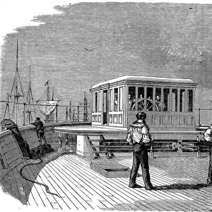 Wheelhouse of the Great Eastern, 1859